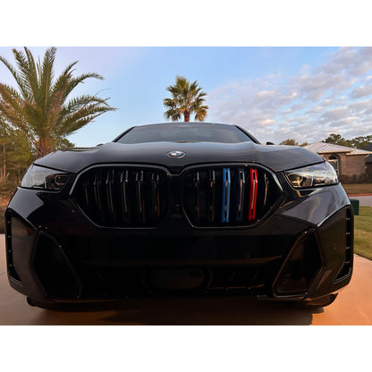 2024+ BMW X6 Dual Slat Kidney Grilles | G06 LCI