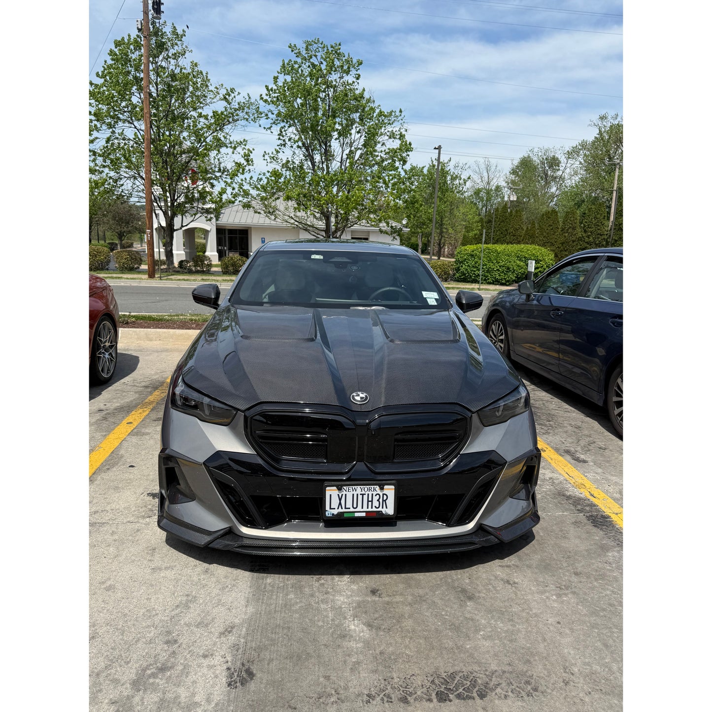 2024+ BMW 5-Series N Style Carbon Fiber Hood | G60/G61