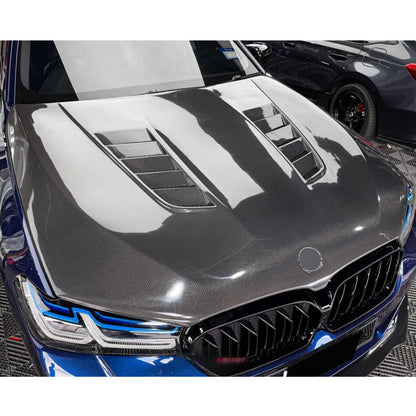 2017-2023 BMW 5-Series/M5 V Style Carbon Fiber Hood I G30/G31/F90