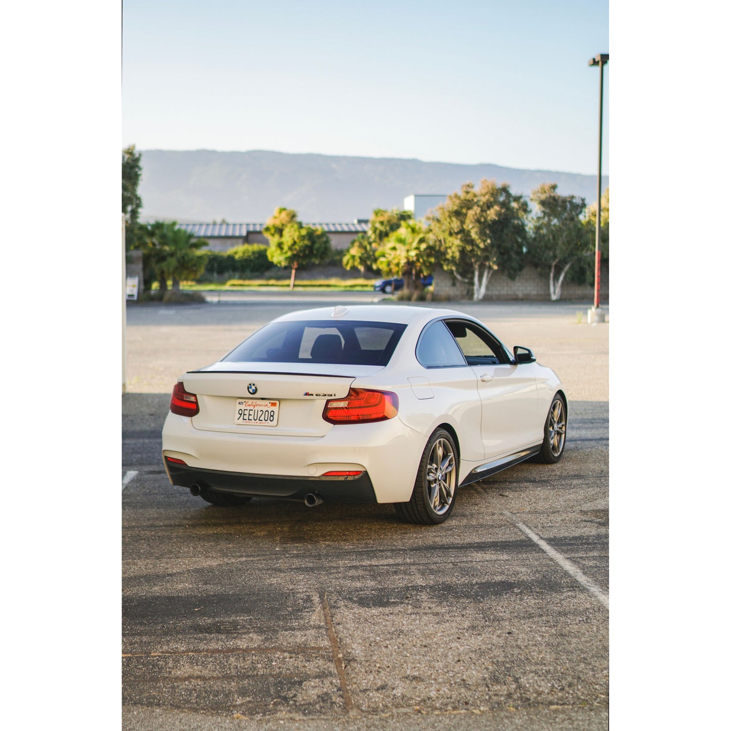 2014-2020 BMW 2-Series M Style Carbon Fiber Trunk Spoiler | F22