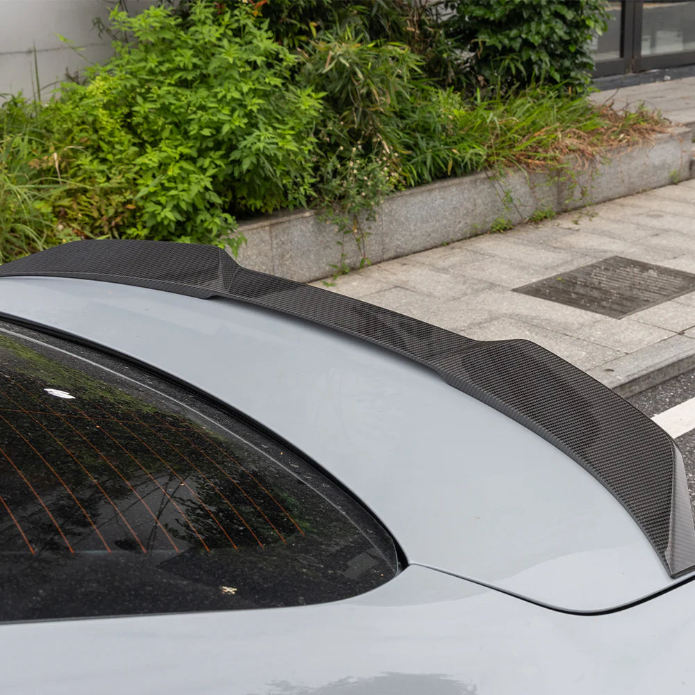 2025+ BMW 2-Series V1 Style Carbon Fiber Trunk Spoiler | F74