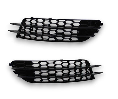 2012-2015 Audi RS6 Style Fog Light Grilles | C7 A6/S6