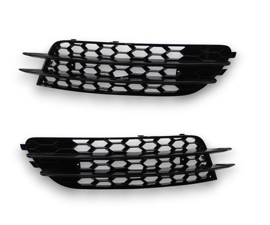 2012-2015 Audi RS6 Style Fog Light Grilles | C7 A6/S6