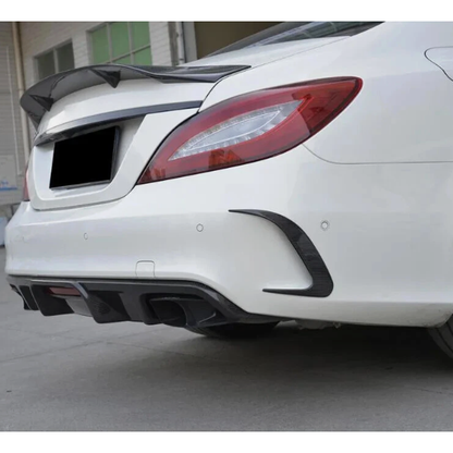 2015-2018 Mercedes-Benz CLS-Class/CLS63 AMG Carbon Fiber Rear Diffuser | W218/C218
