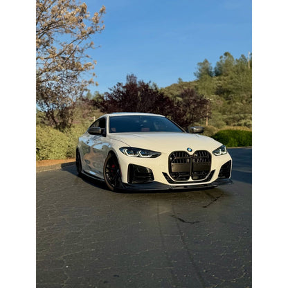 2021+ BMW 4-Series Carbon Fiber CSL Style Kidney Grilles | G22/G23