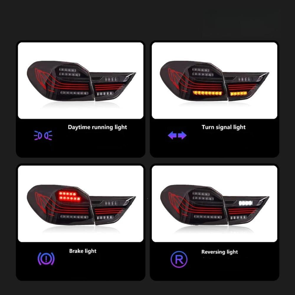 2015-2018 BMW X4 CSL Laser Style LED Taillights | F26