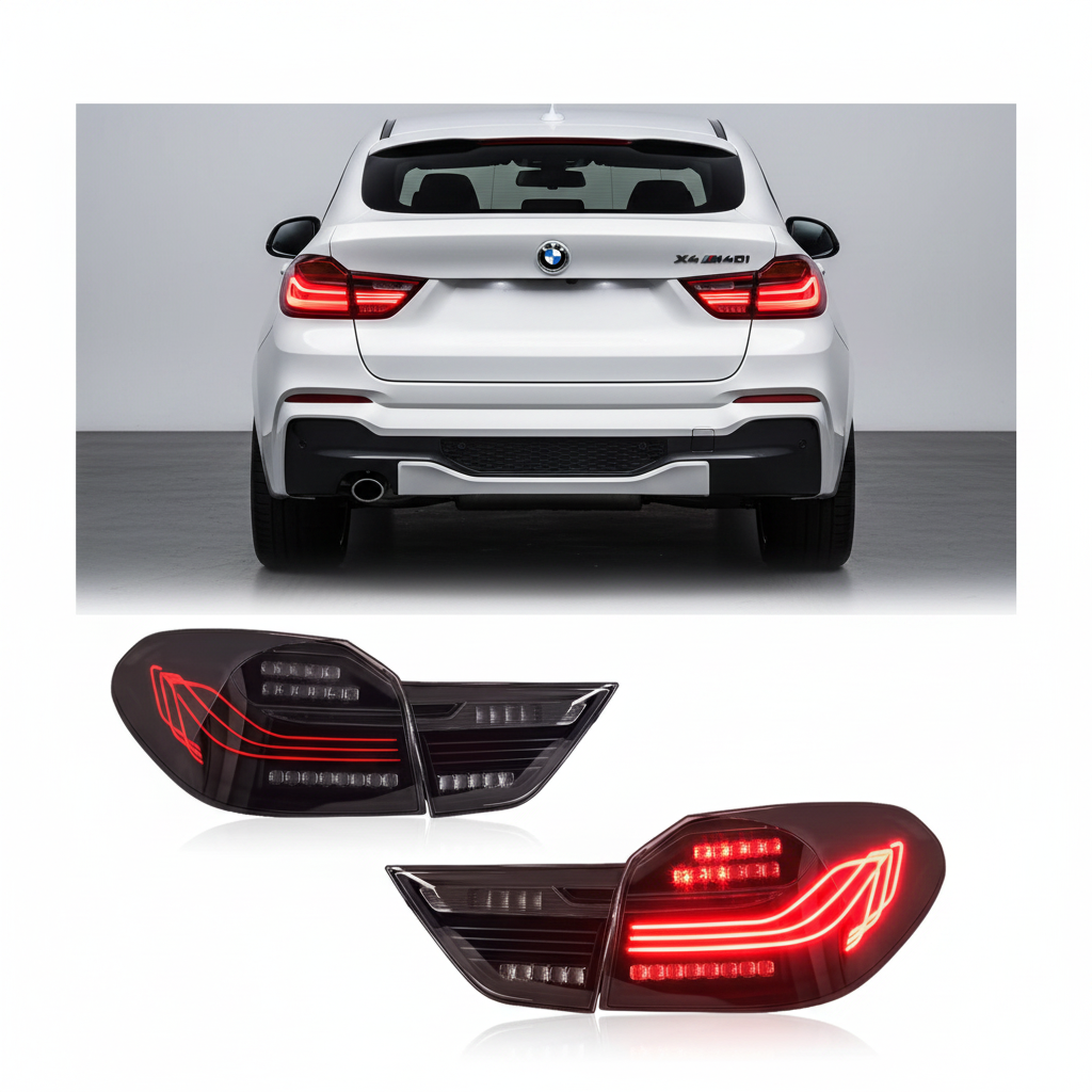 2015-2018 BMW X4 CSL Laser Style LED Taillights | F26