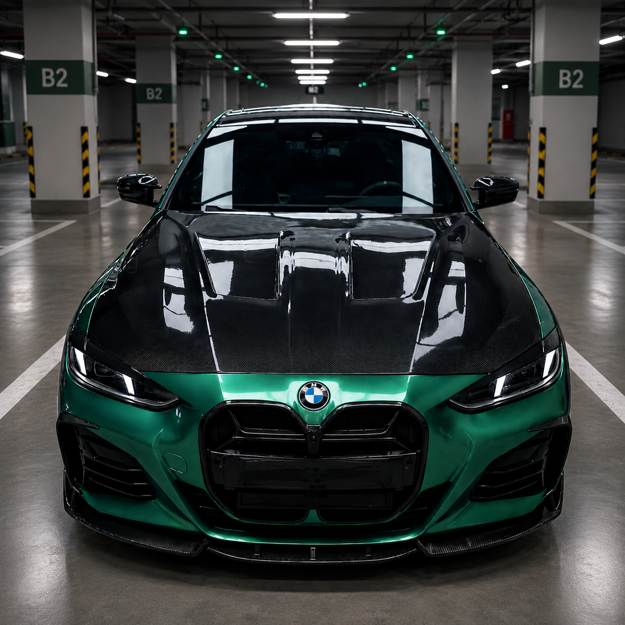2021+ BMW 4-Series N Style Carbon Fiber Hood | G22/G23/G26