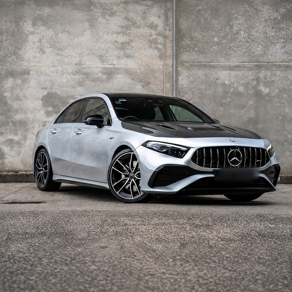 2019-2022 Mercedes A-Class/A35/A45 AMG TK Style Carbon Fiber Hood | V177/W177