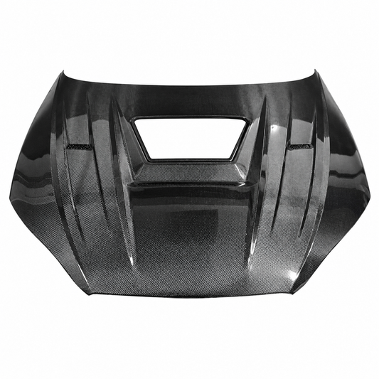 2018-2024 Audi A5/S5/RS5 Glass Engine Cover Carbon V2 Fiber Hood | B9/B9.5