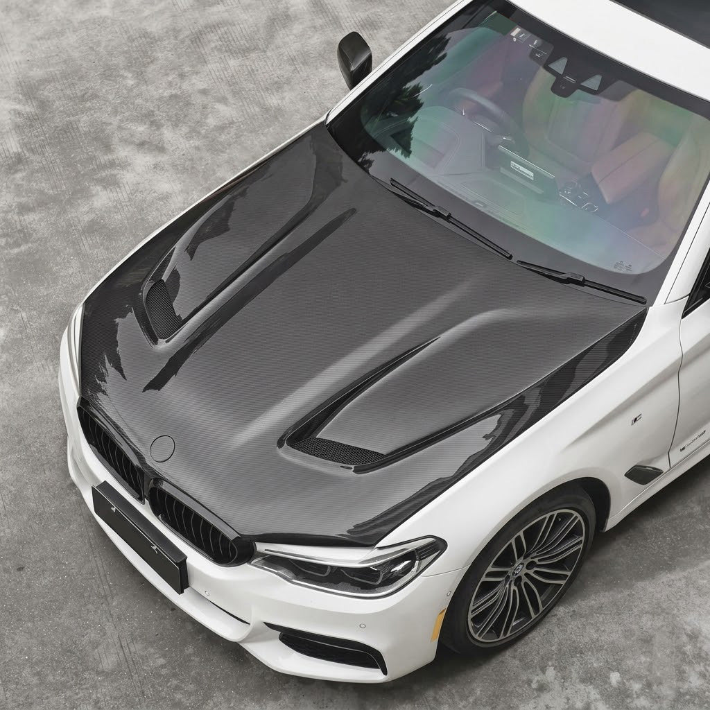 2017-2023 BMW 5-Series/M5 CS Style Carbon Fiber Hood | G30/G31/F90