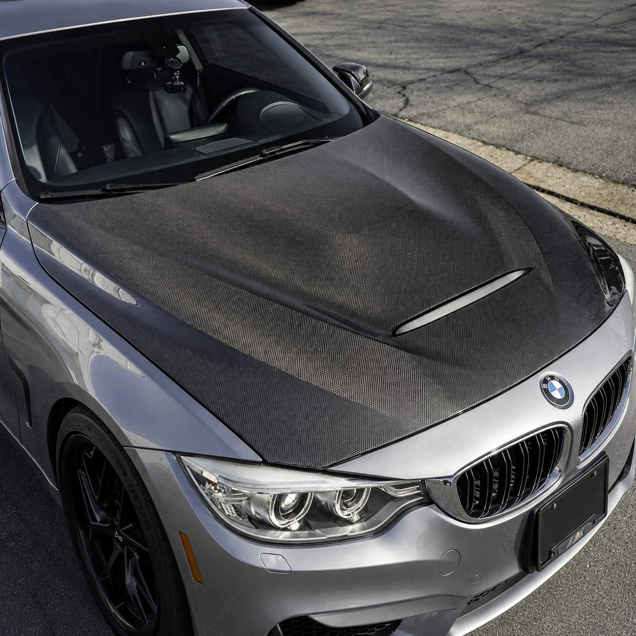 2012-2018 BMW 3-Series CS Style Carbon Fiber Hood | F30/F31