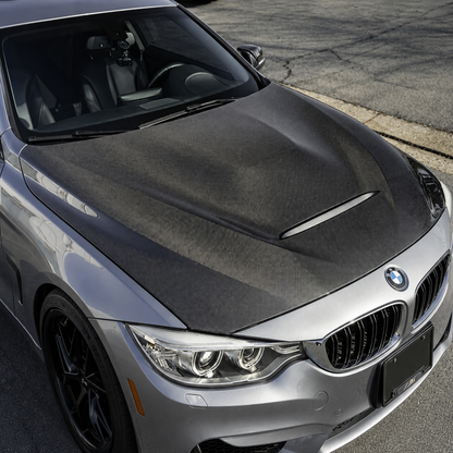 2012-2018 BMW 3-Series CS Style Carbon Fiber Hood | F30/F31