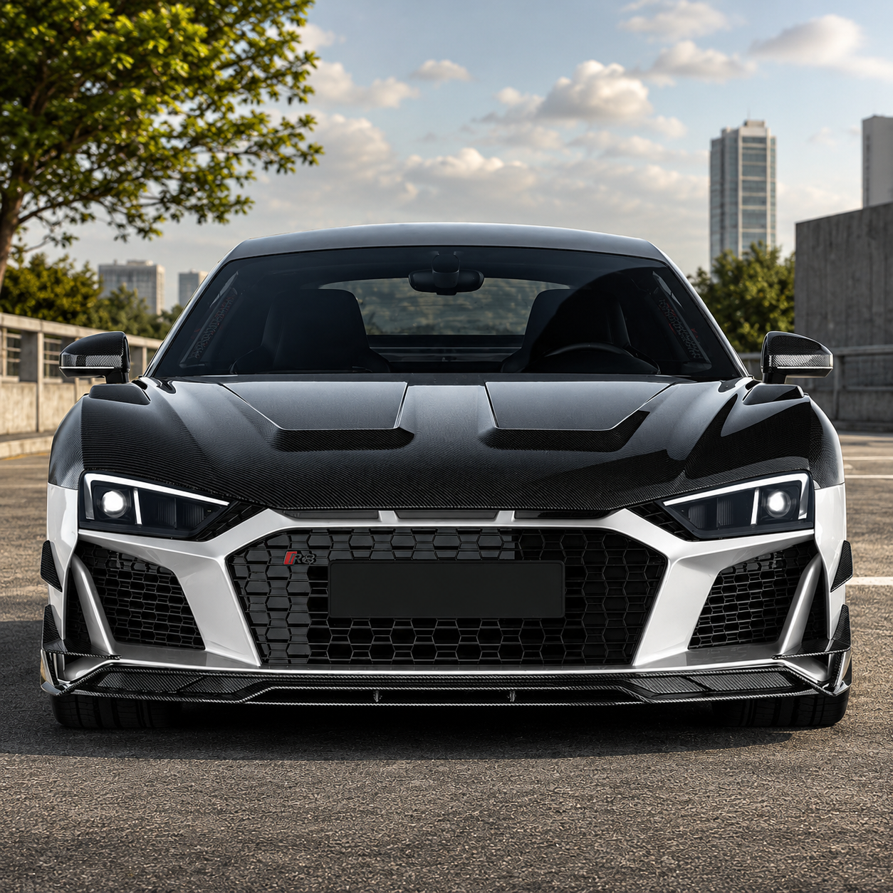 2019-2024 Audi R8 Carbon Fiber Front Hood I MK2 Gen 2 Facelift