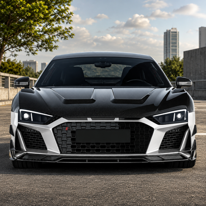 2019-2024 Audi R8 Carbon Fiber Front Hood I MK2 Gen 2 Facelift