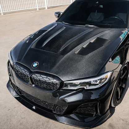 2019+ BMW 3-Series BK Style Carbon Fiber Hood | G20/G21