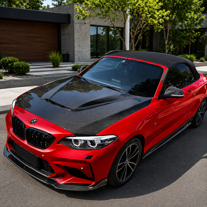 2014-2021 BMW 2-Series/M2 CS Style Carbon Fiber Hood | F22/F23/F87