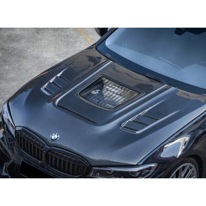 2019+ BMW 3-Series TG Style Carbon Fiber Hood | G20/G21