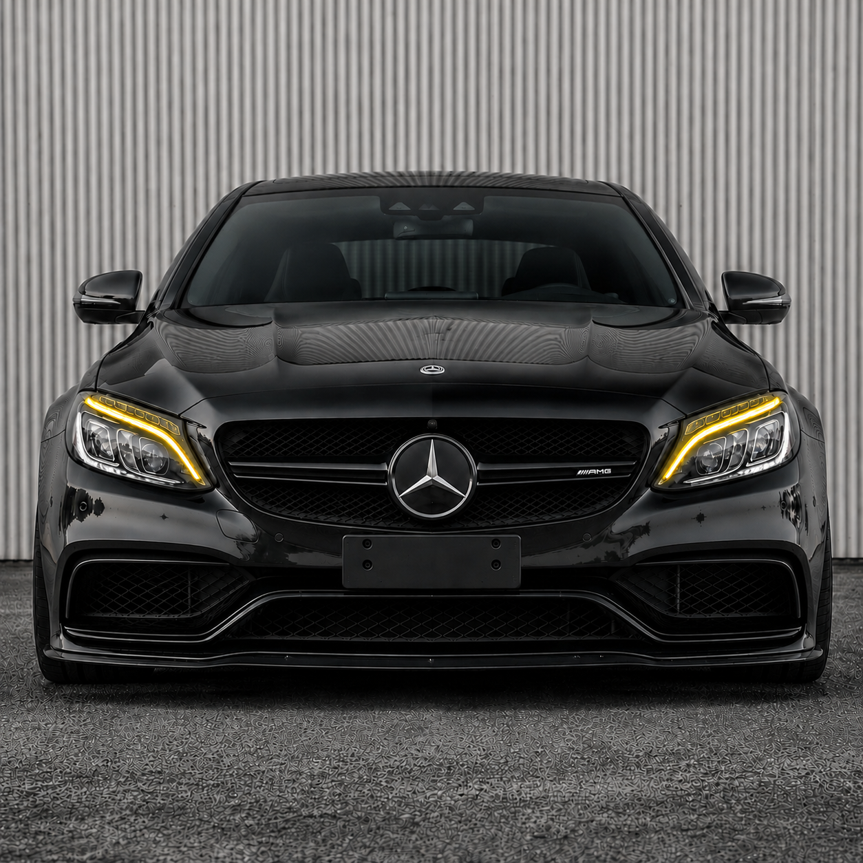 2015-2023 Mercedes-Benz C-Class/C63 AMG CSL Style Yellow DRL Modules | W205