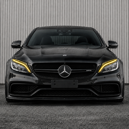 2015-2023 Mercedes-Benz C-Class/C63 AMG CSL Style Yellow DRL Modules | W205