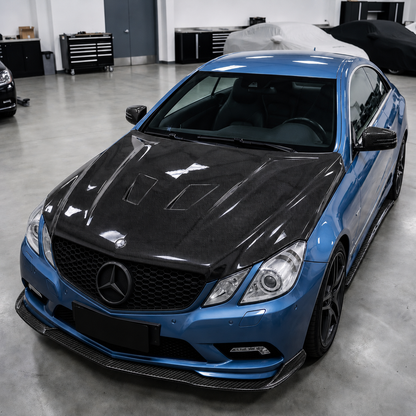 2010-2013 Mercedes E-Class S Style Carbon Fiber Hood | W207/A207/C207