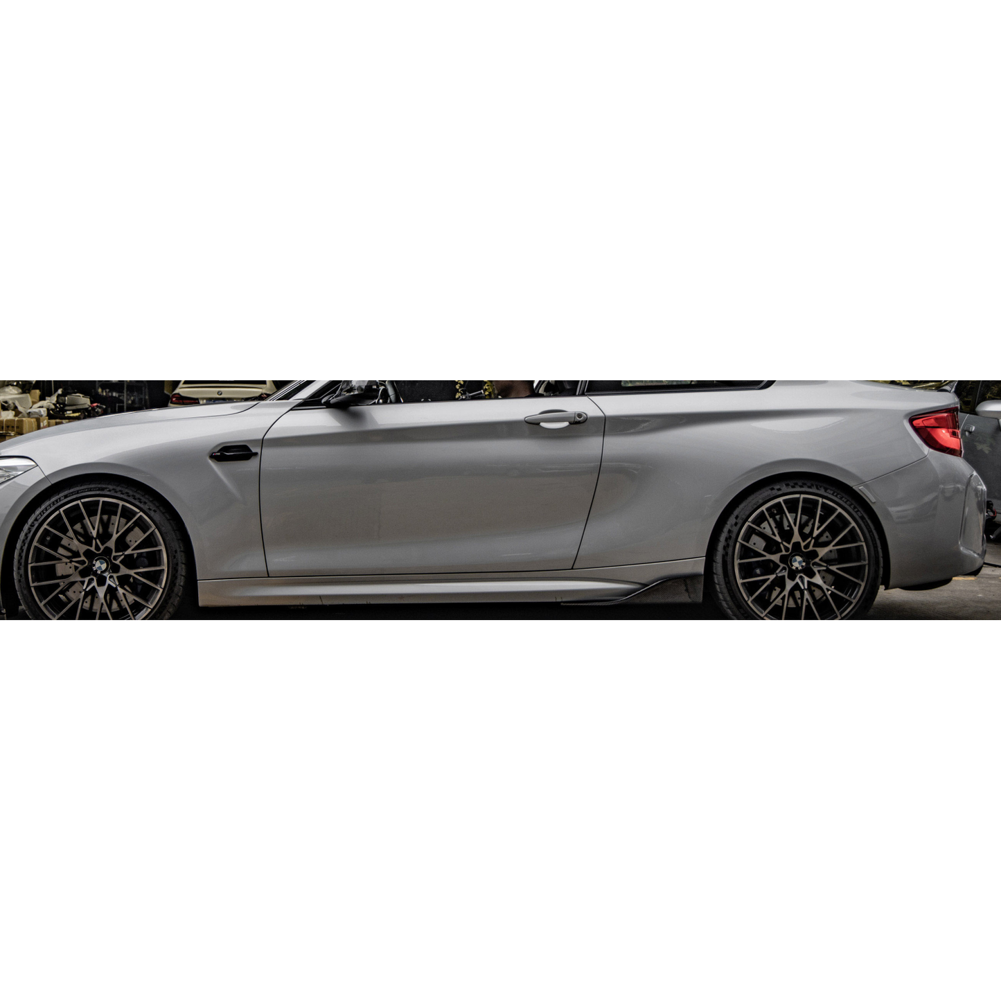 2016-2021 BMW M2 M Performance Style Carbon Fiber Side Skirts | F87