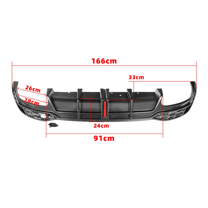 2025+ Audi A5/S5 Carbon Fiber Rear Diffuser | B10 A5/S5