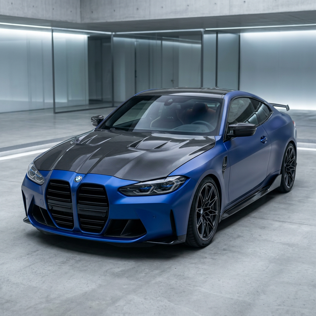 2021+ BMW M3/M4 V2 Style Carbon Fiber Hood | G80/G81/G82/G83