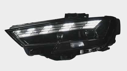 2017-2020 Audi A3/S3/RS3 RS Matrix Style LED Headlights | 8V.5