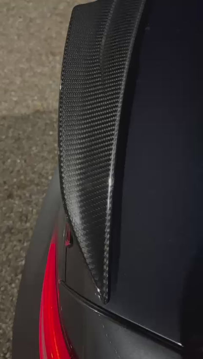 2012-2018 Mercedes-Benz CLS-Class/CLS63 AMG CS Style Carbon Fiber Trunk Spoiler | W218