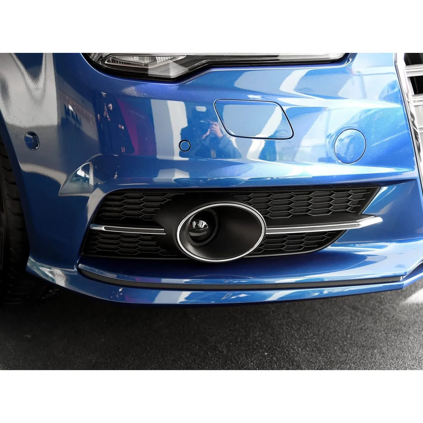 2016-2018 Audi RS7 Style Fog Light Grilles | C7.5 A7/S7