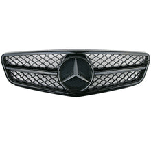 Load image into Gallery viewer, 2008-2014 Mercedes-Benz C-Class Amg Style Front Grille | W204 Gloss Black Frame Middle / Mercedes
