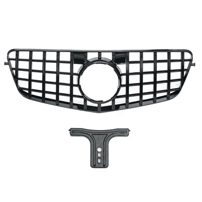 2010-2013 Mercedes-Benz E-Class Gtr Style Front Grille | W212 Pre Face Lift Gloss Black