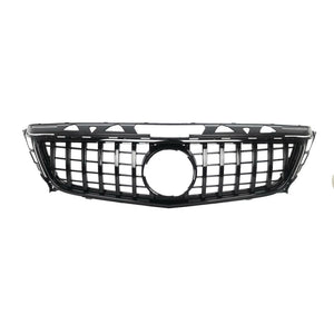 2012-2014 Mercedes-Benz Cls-Class Gtr Style Front Grille | W218 Pre Face Lift Gloss Black