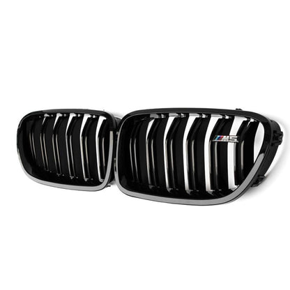 2012-2016 Bmw M5 Kidney Grilles | F10 Gloss Black