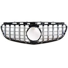 Load image into Gallery viewer, 2014-2016 Mercedes-Benz E-Class Gtr Style Front Grille | W212 Face Lift Chrome Silver / Yes Camera
