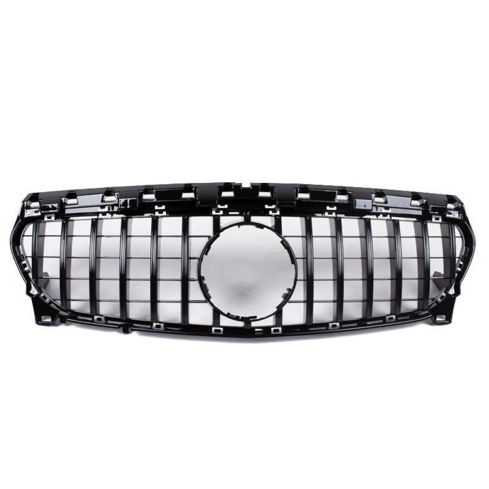 2017-2019 Mercedes-Benz Cla Gtr Style Front Grille | W117 Face Lift Gloss Black